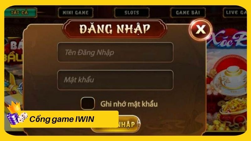 Đăng nhập IWIN nhanh chóng